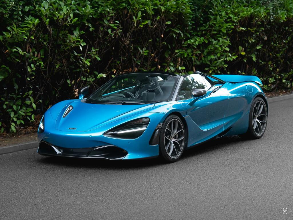 McLaren 720S Blue Blue #3