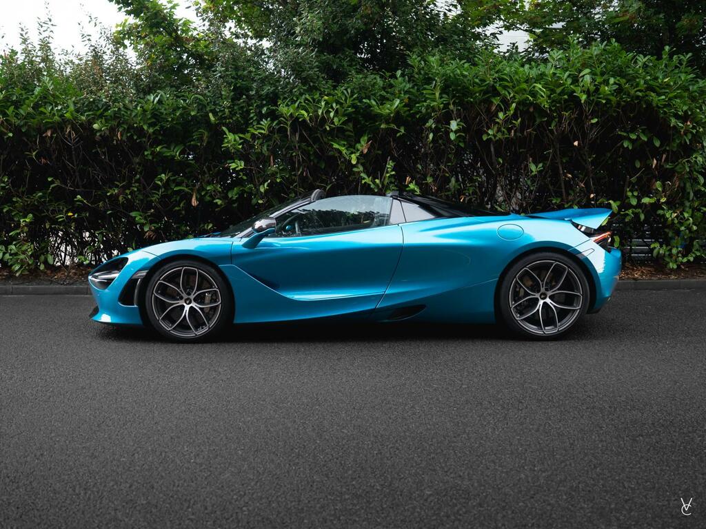 McLaren 720S Blue Blue #4