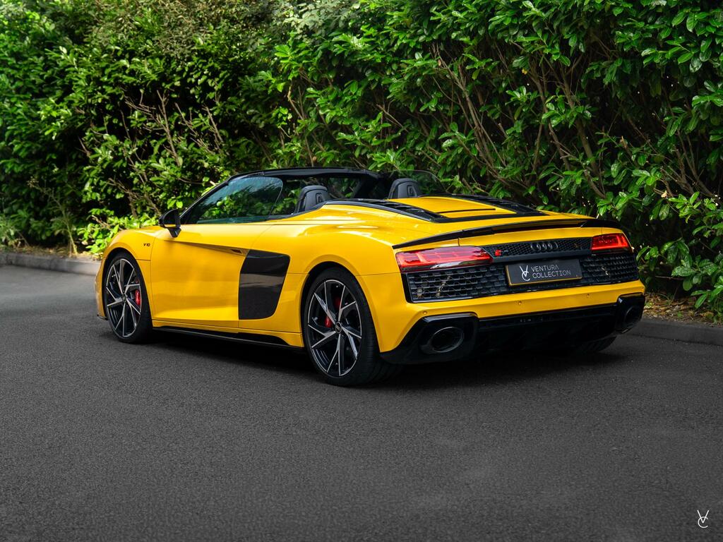 Audi R8 Yellow Yellow #5