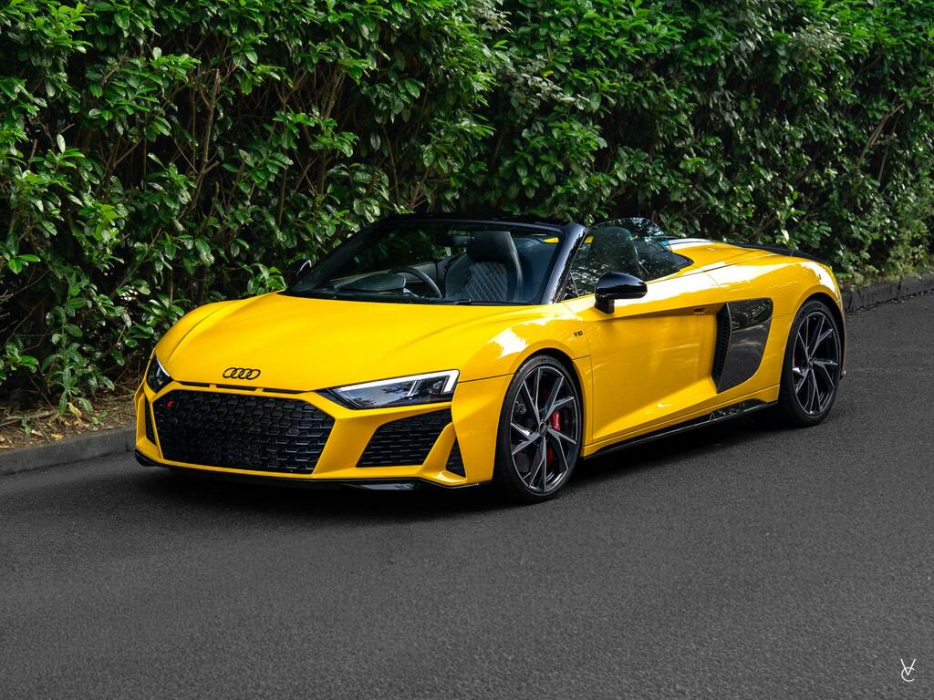 Audi R8 Yellow Yellow #3