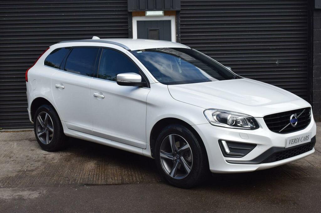 Volvo XC60 2.4 D4 R-design Lux Nav Awd Euro 6 Ss White
