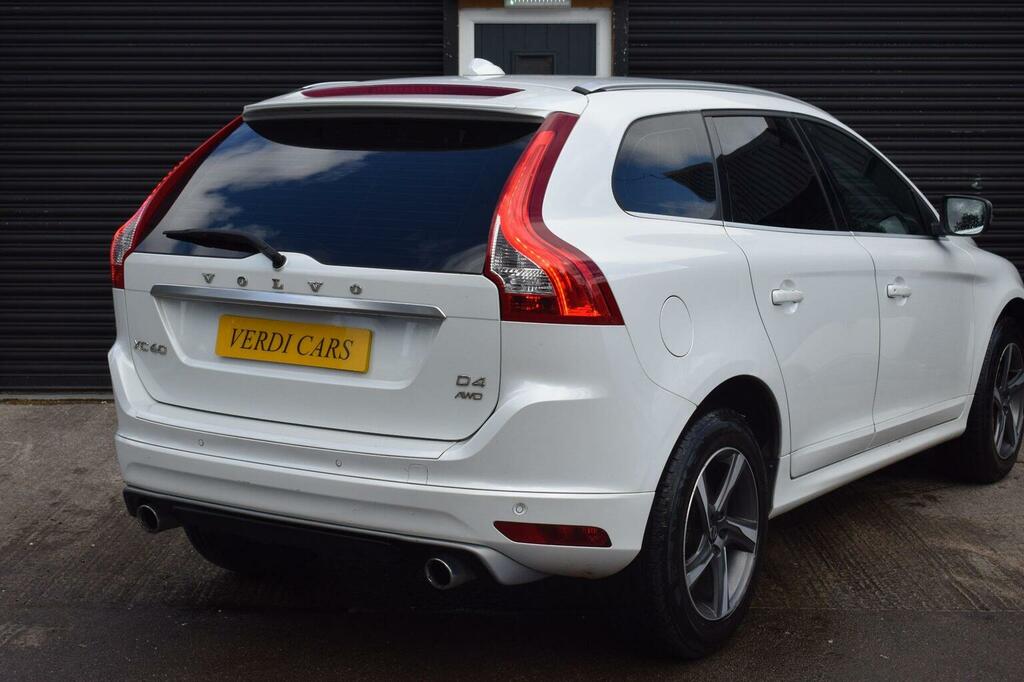 Volvo XC60 2.4 D4 R-design Lux Nav Awd Euro 6 Ss KU65YTN White #5