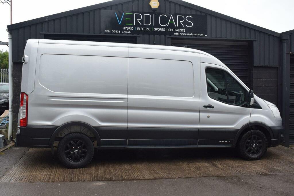 Ford Transit Custom 2.0 350 Ecoblue Trail Fwd L3 H2 Euro 6 Ss Silver #3