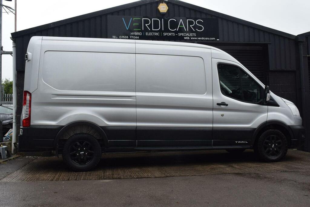 Ford Transit Custom 2.0 350 Ecoblue Trail Fwd L3 H2 Euro 6 Ss Silver #4
