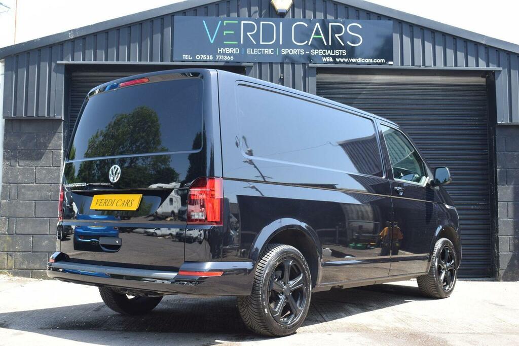 Volkswagen Transporter 2.0 Tdi T30 Highline Dsg Fwd Swb Euro 6 Ss Black #6