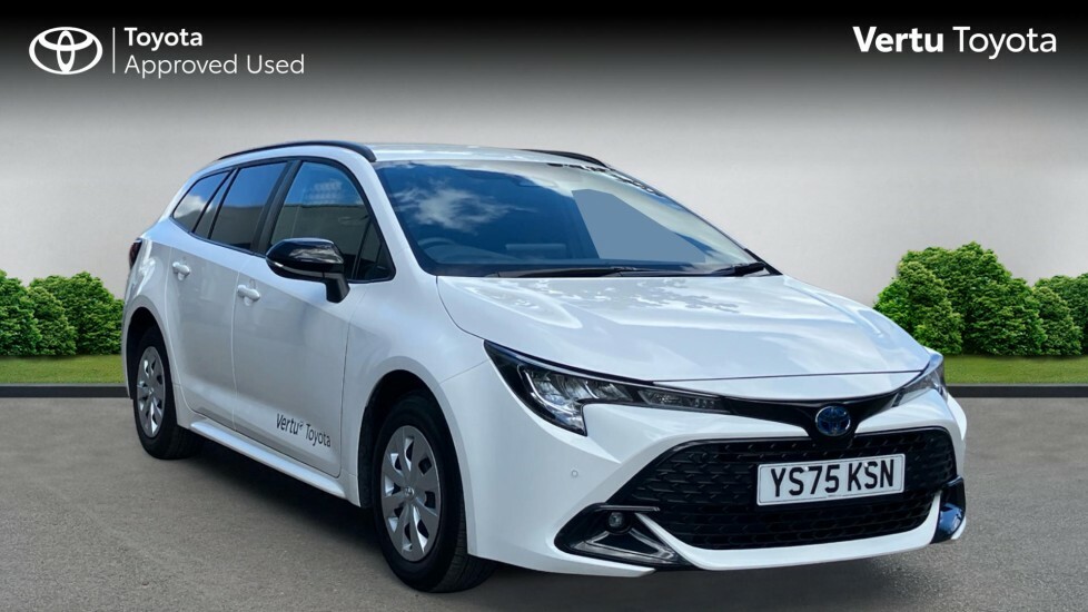 Toyota Corolla Commercial White