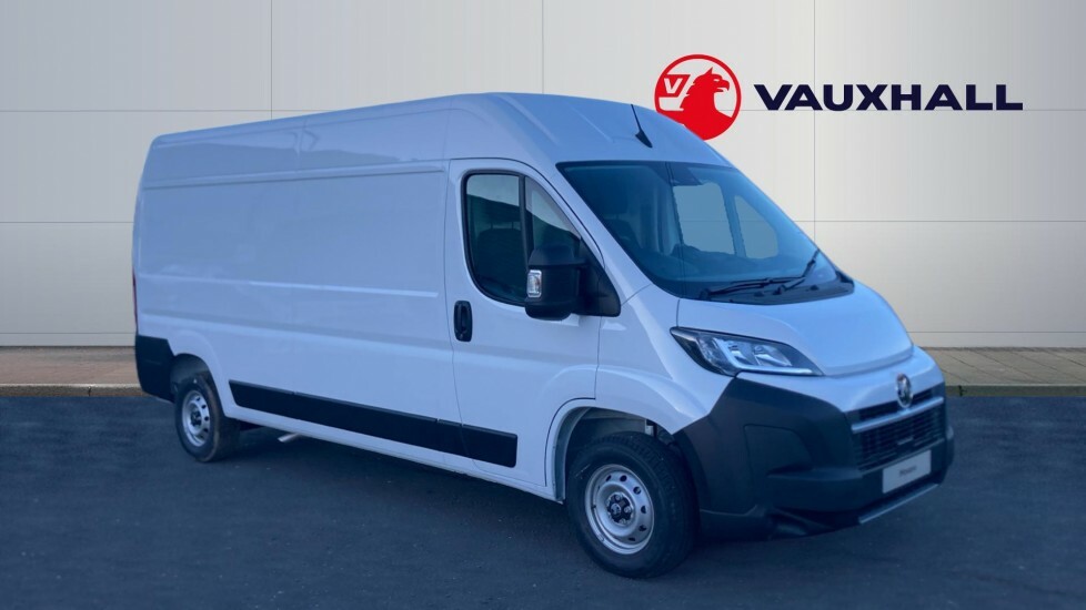 Vauxhall Movano Prime White