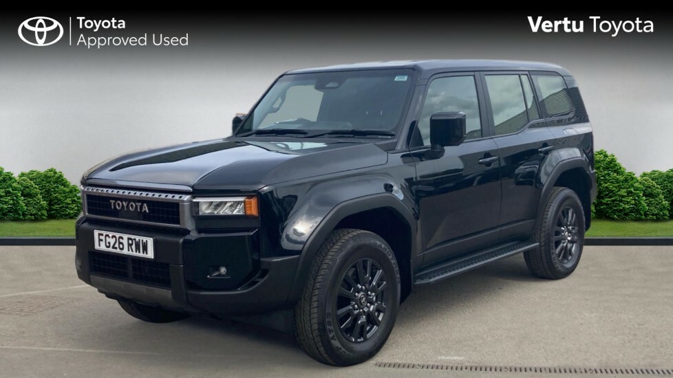 Toyota Land Cruiser Commercial Black #3