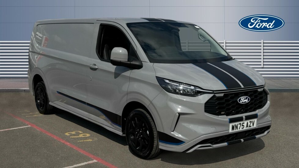 Ford Transit Custom Panel Van 2.0 Transit Trend Van 350 L3 2.0L Ecoblu White #1