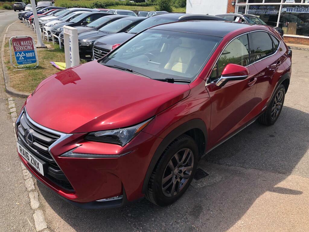 Lexus NX 2.5 300H Luxury E-cvt 4Wd Euro 6 S S RA16ZNX Red #3