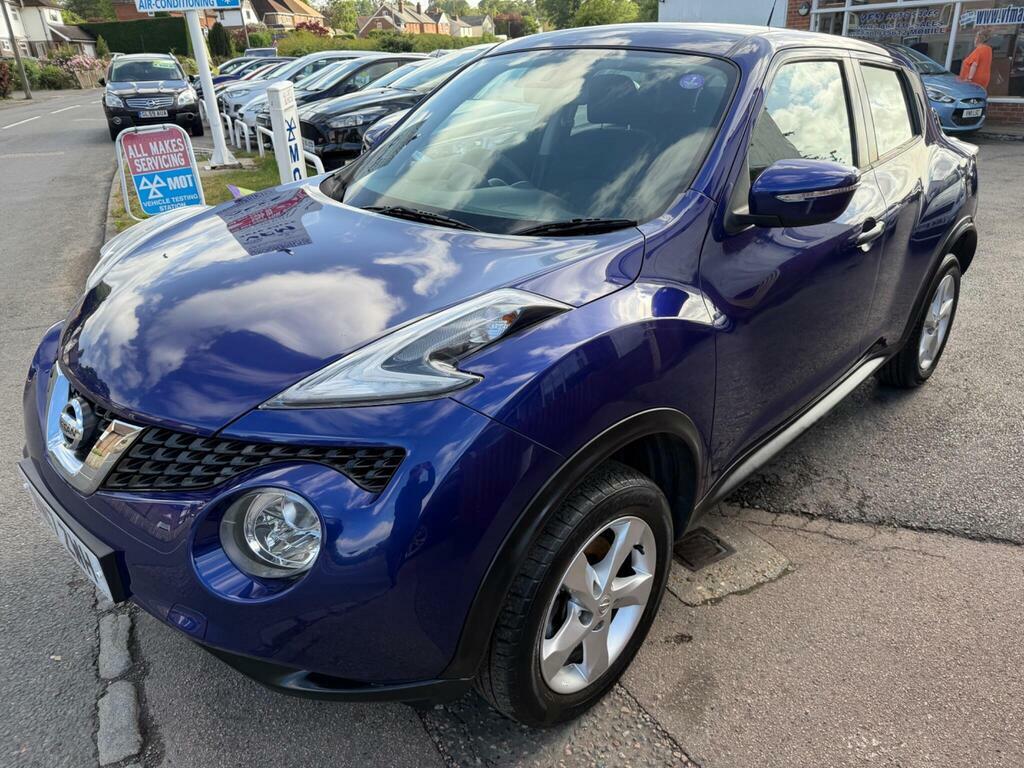 Nissan Juke 1.6 Visia Euro 6 DN17ZWH Blue #5
