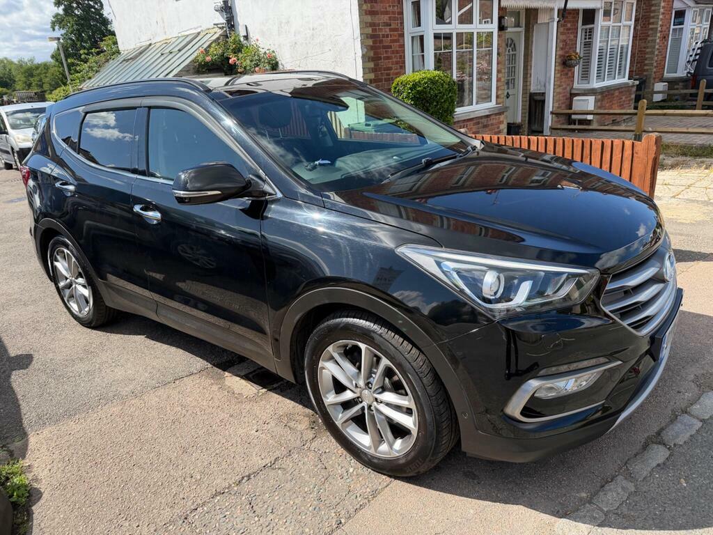 Hyundai Santa Fe 2.2 Crdi Blue Drive Premium Se 4Wd Euro 6 S Black #2
