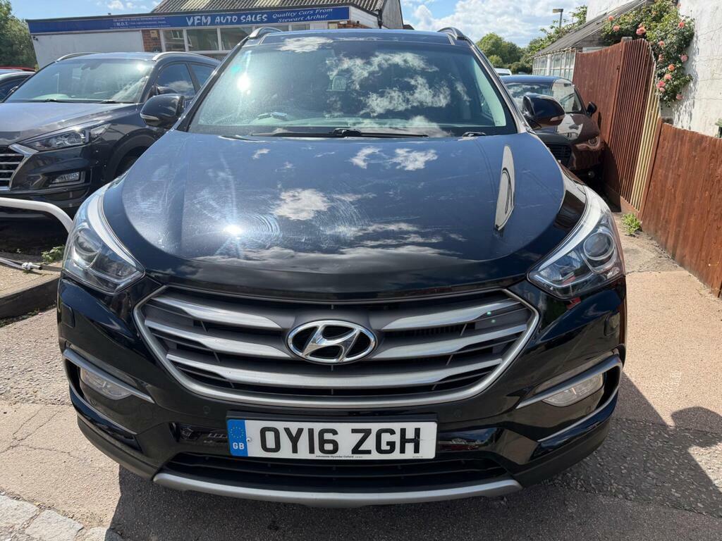 Hyundai Santa Fe 2.2 Crdi Blue Drive Premium Se 4Wd Euro 6 S Black #3