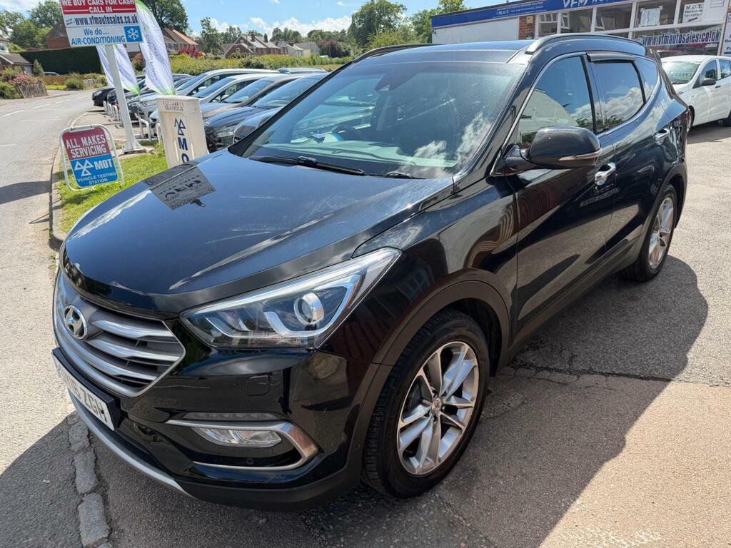 Hyundai Santa Fe 2.2 Crdi Blue Drive Premium Se 4Wd Euro 6 S Black #5