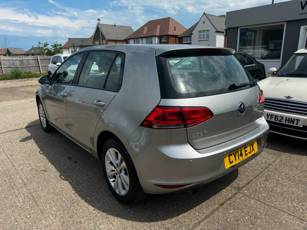 Volkswagen Golf 1.6 Tdi Bluemotion Tech Se Dsg Euro 5 Ss CY14EJX Silver #4