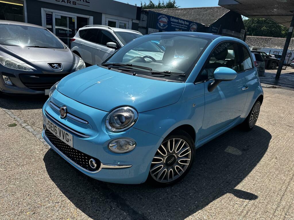 Fiat 500 Lounge Blue #3