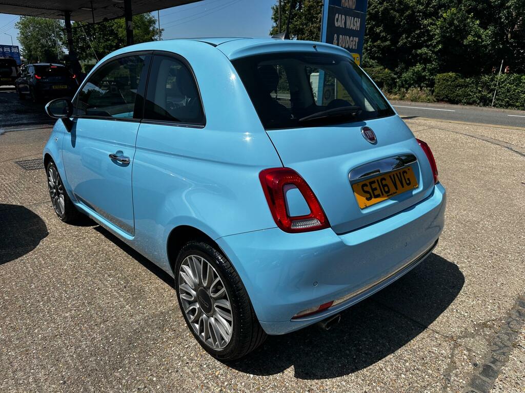 Fiat 500 Lounge Blue #4