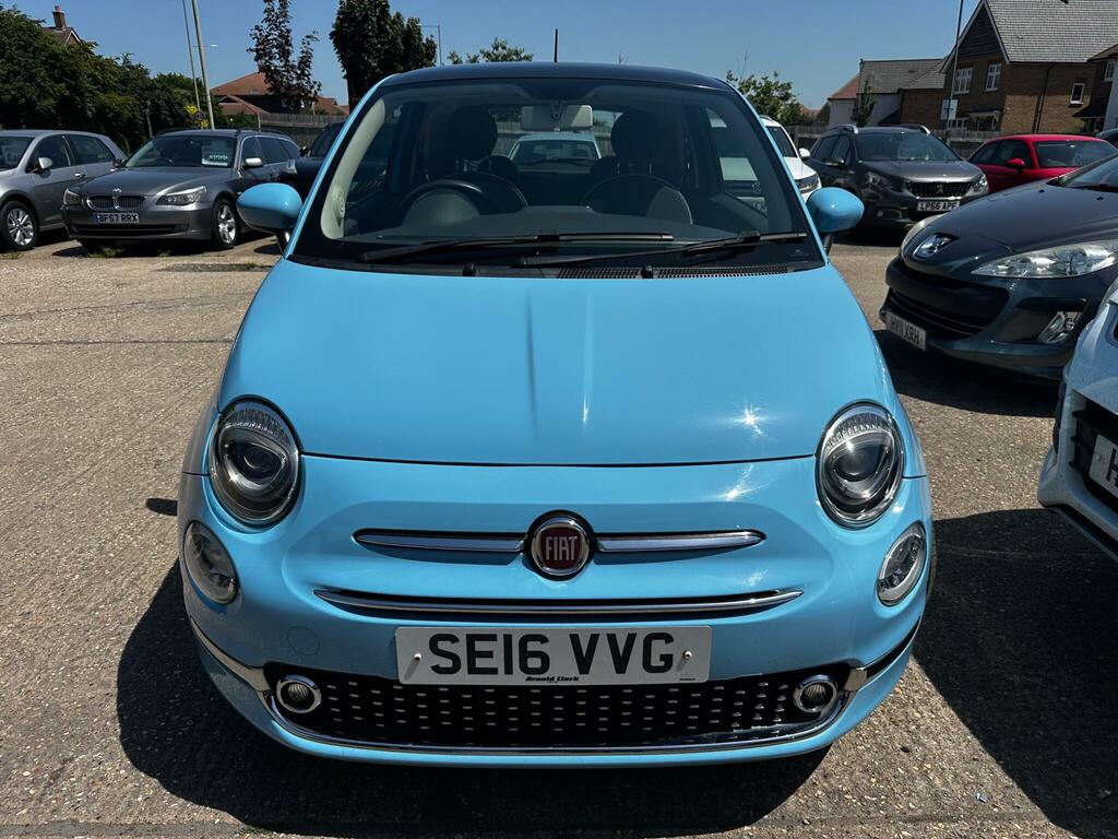 Fiat 500 Lounge Blue #2
