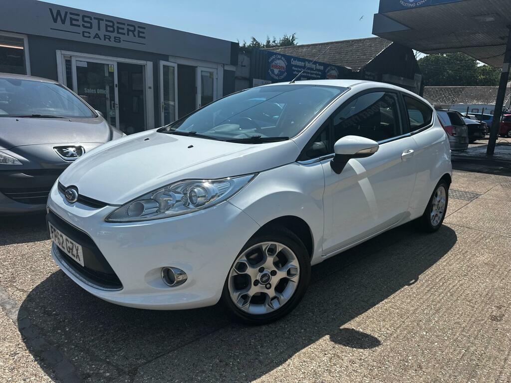 Ford Fiesta 1.4 Zetec White #3