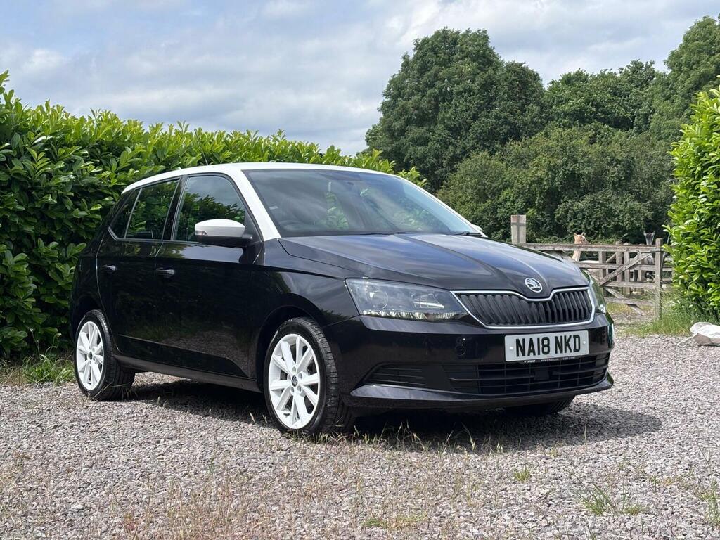 Skoda Fabia Hatchback 1.0 Tsi Colour Edition Euro 6 Ss NA18NKD Black #3