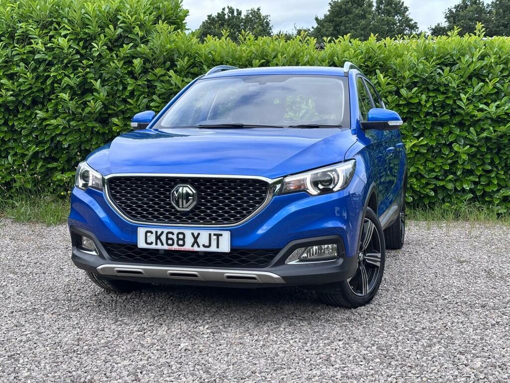 MG ZS Suv 1.5 Vti-tech Exclusive Euro 6 Ss 2018 CK68XJT Blue #2