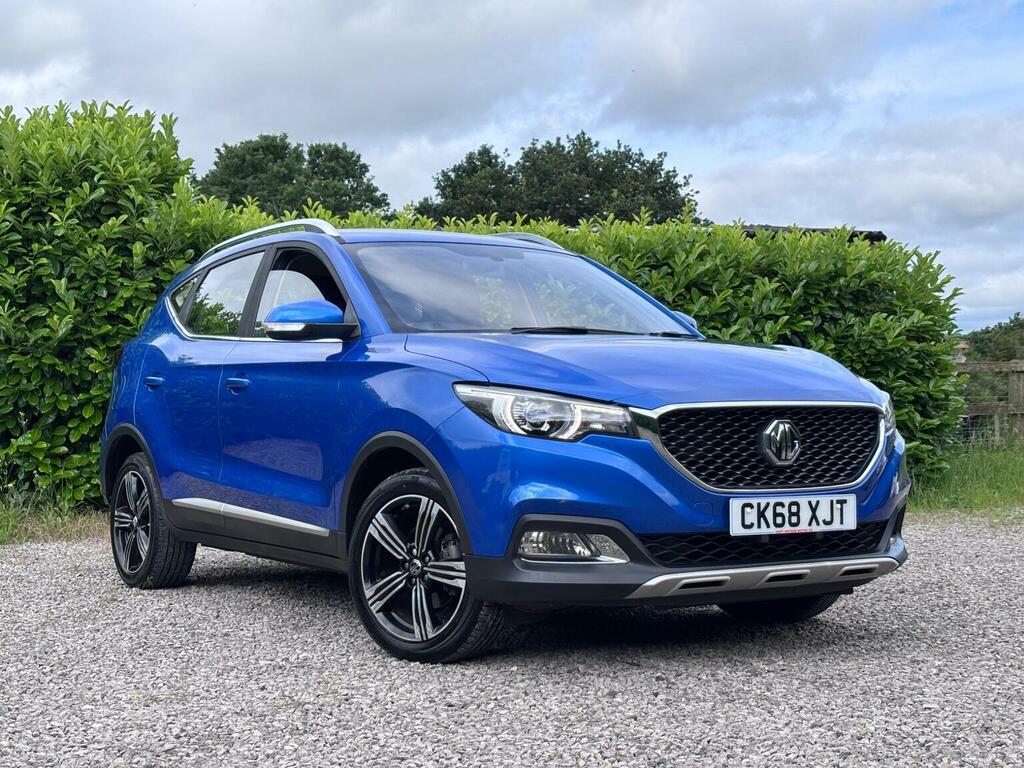 MG ZS Suv 1.5 Vti-tech Exclusive Euro 6 Ss 2018 CK68XJT Blue #3