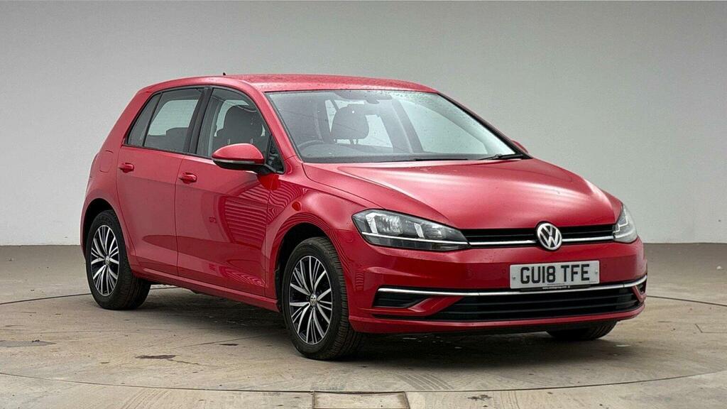 Volkswagen Golf Hatchback 1.0 Tsi Se Dsg Euro 6 Ss 201818 Red