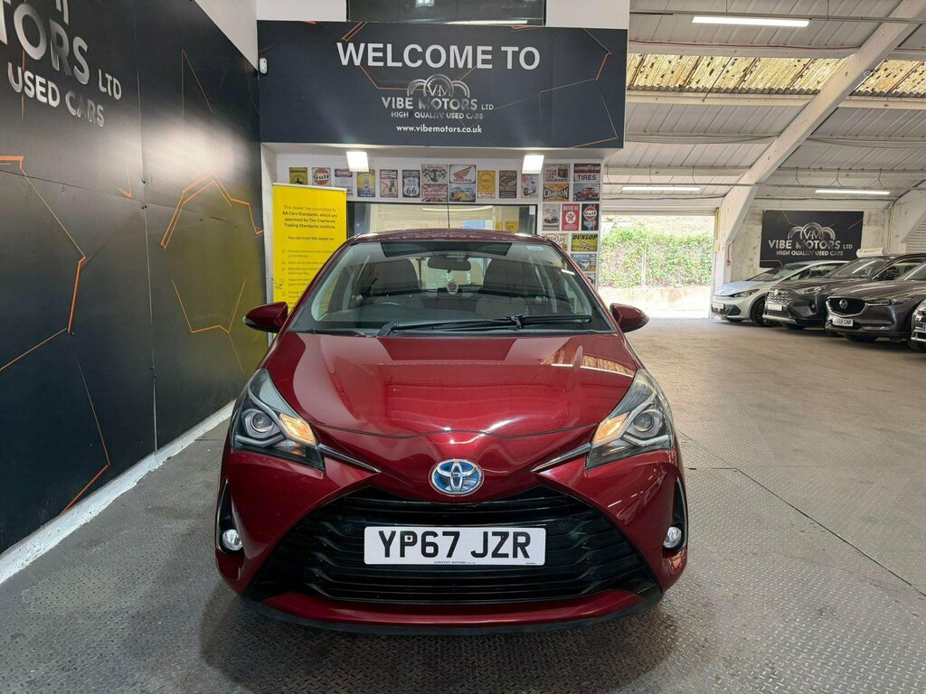 Toyota Yaris 1.5 Vvt-h Icon Tech E-cvt Euro 6 Ss YP67JZR Red #2