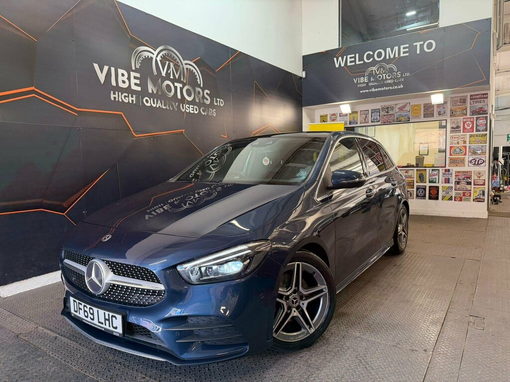 Mercedes-Benz B Class 1.3 B200 Amg Line Premium Plus 2 7G-dct Euro 6 Blue