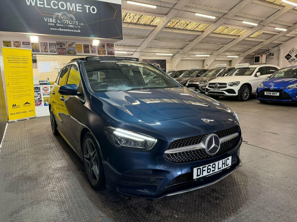 Mercedes-Benz B Class 1.3 B200 Amg Line Premium Plus 2 7G-dct Euro 6 Blue