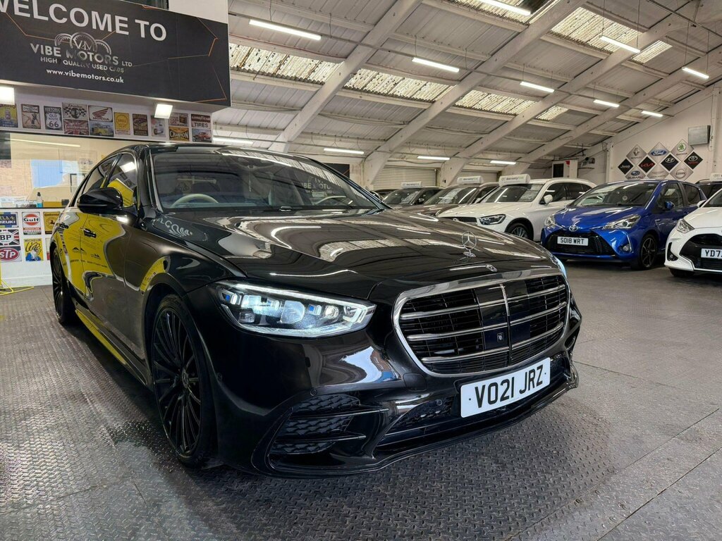 Mercedes-Benz S Class 3.0 S500lh Mhev Amg Line Premium Plus G-tronic Black #3