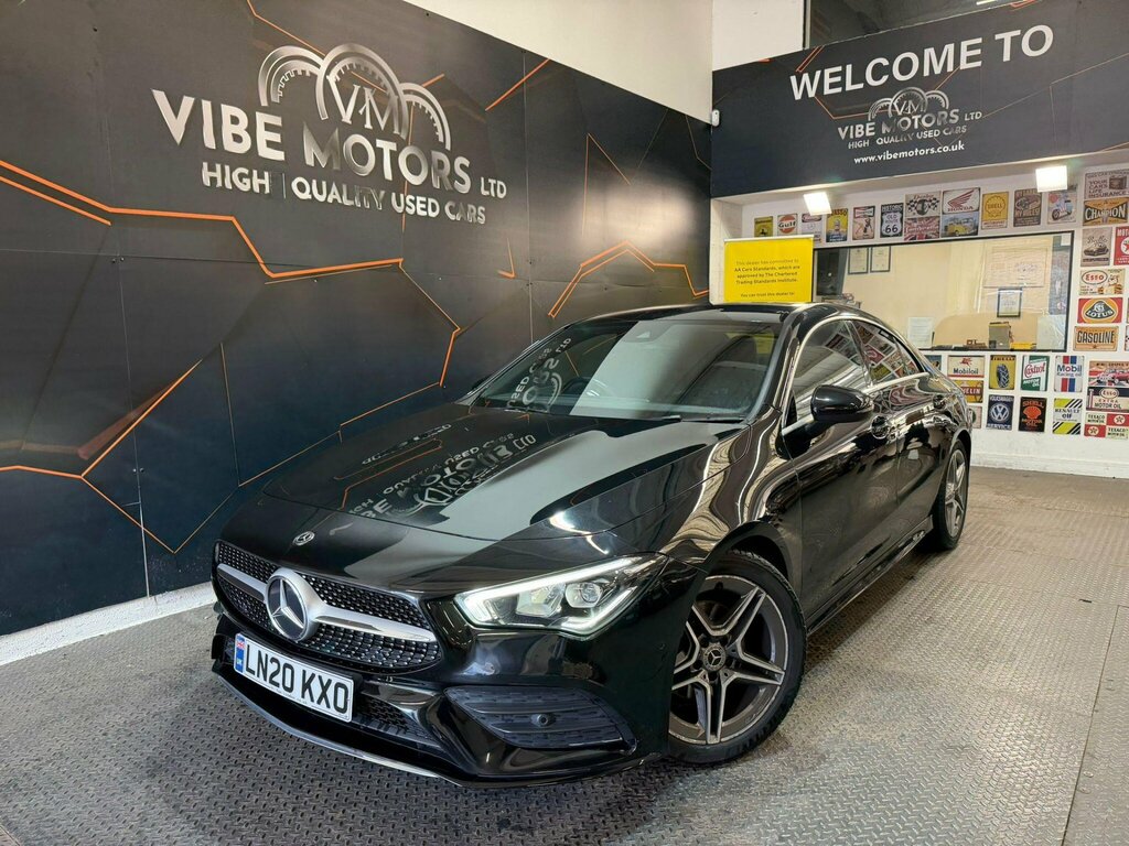 Mercedes-Benz CLA Class 1.3 Cla180 Amg Line Coupe 7G-dct Euro 6 Ss Black