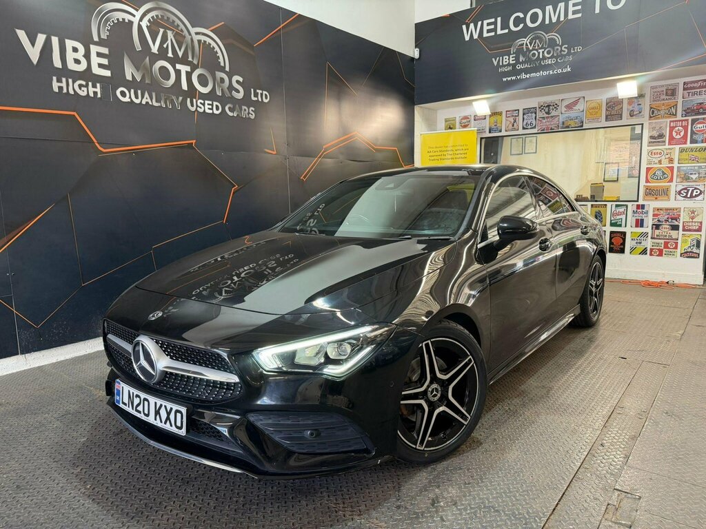 Mercedes-Benz CLA Class 1.3 Cla180 Amg Line Coupe 7G-dct Euro 6 Ss LN20KXO Black