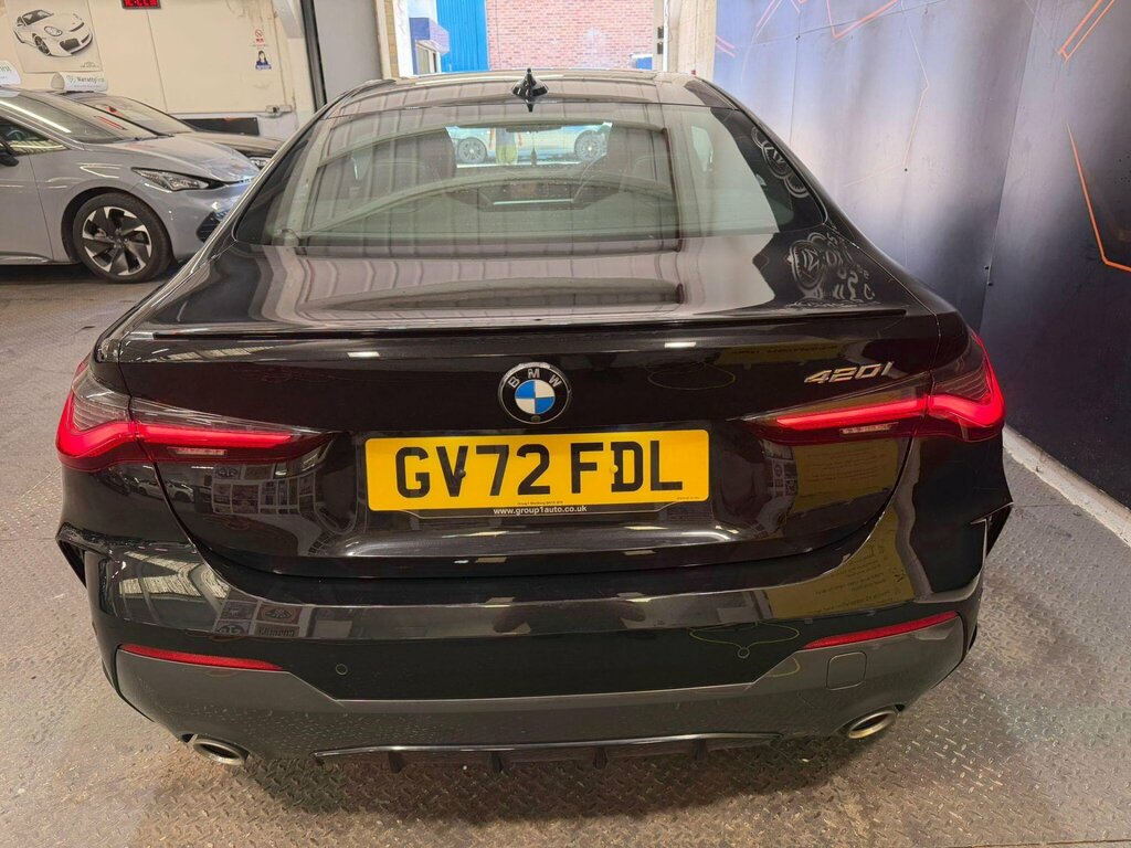 BMW 4 Series 2.0 420I M Sport Euro 6 Ss GV72FDL Black #5