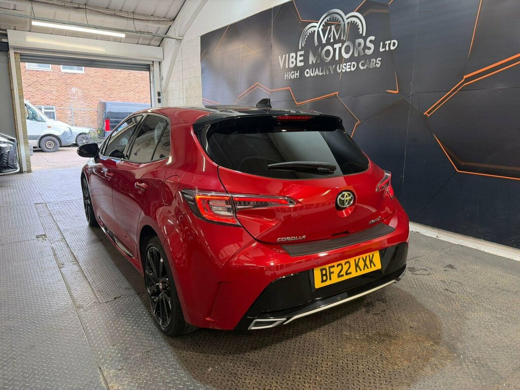 Toyota Corolla 1.8 Vvt-h Gr Sport Cvt Euro 6 Ss Red #4