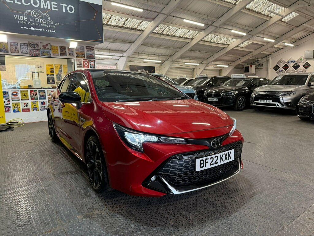Toyota Corolla 1.8 Vvt-h Gr Sport Cvt Euro 6 Ss Red #3