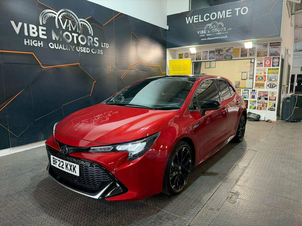 Toyota Corolla 1.8 Vvt-h Gr Sport Cvt Euro 6 Ss Red #5