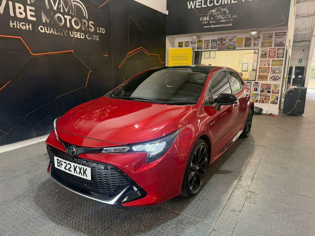 Toyota Corolla 1.8 Vvt-h Gr Sport Cvt Euro 6 Ss Red