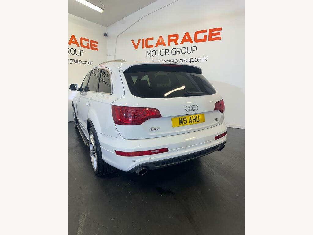 Audi Q7 3.0 Tdi V6 S Line Tiptronic Quattro Euro 5 White #5