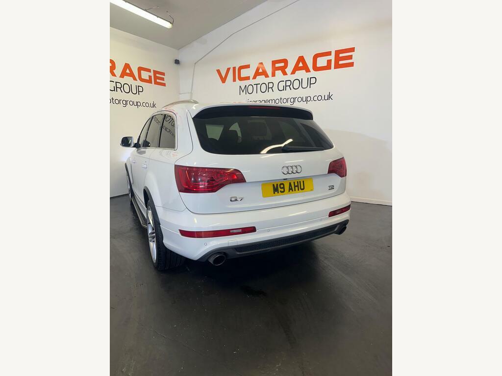 Audi Q7 3.0 Tdi V6 S Line Tiptronic Quattro Euro 5 White #2