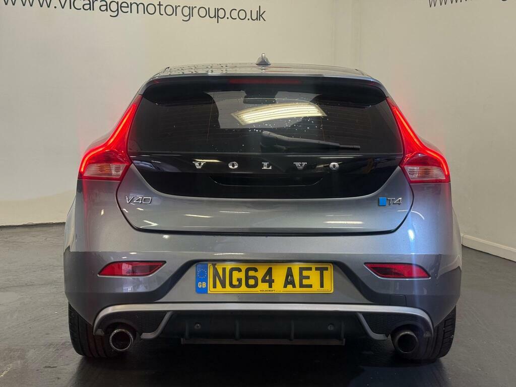 Volvo V40 1.6 T4 R-design Lux Nav Euro 5 S S NG64AET Grey #4