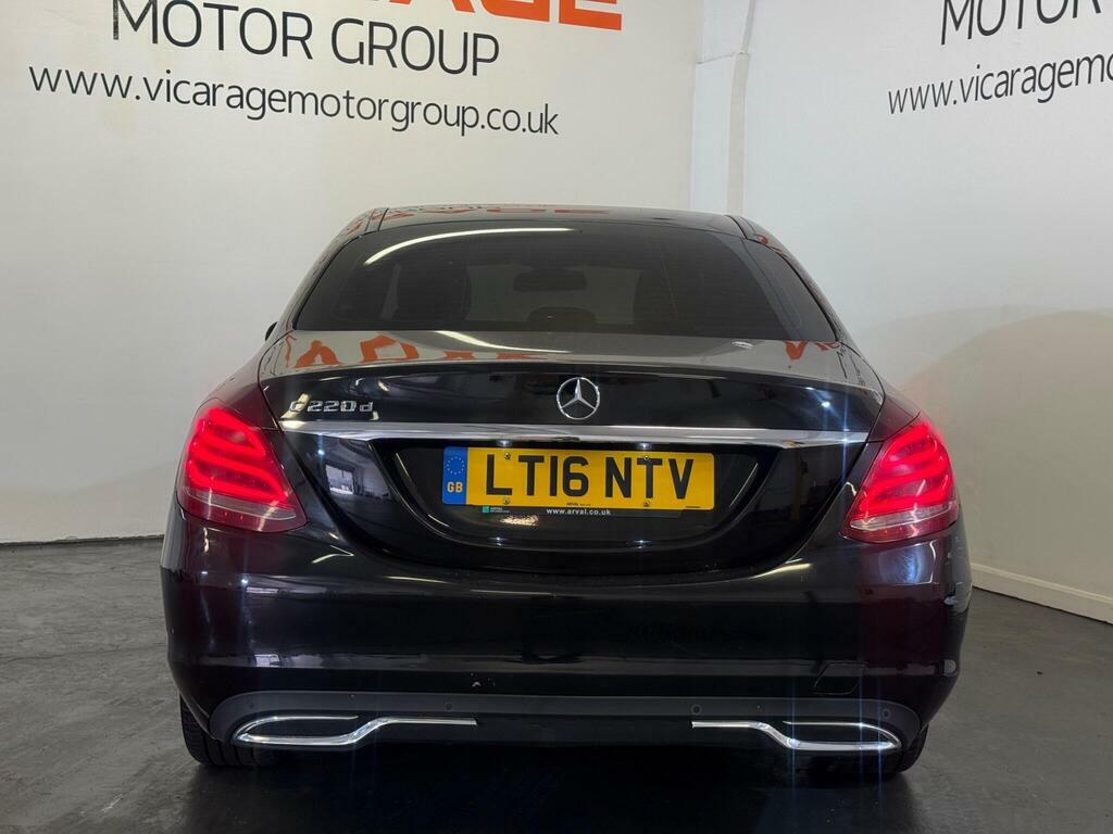 Mercedes-Benz C Class C250d Amg Line Black #3