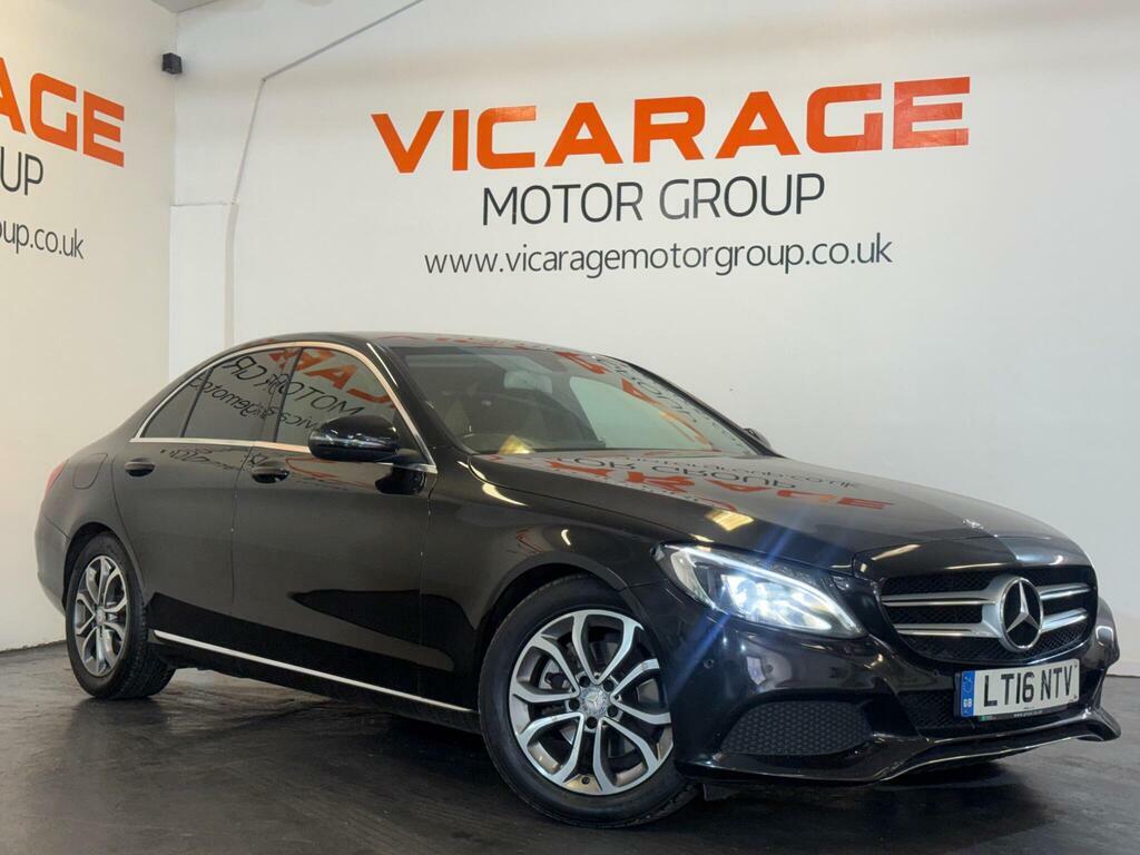 Mercedes-Benz C Class C250d Amg Line Black #1