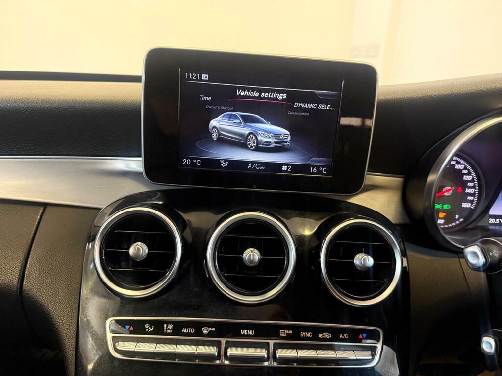 Mercedes-Benz C Class C250d Amg Line Black #17