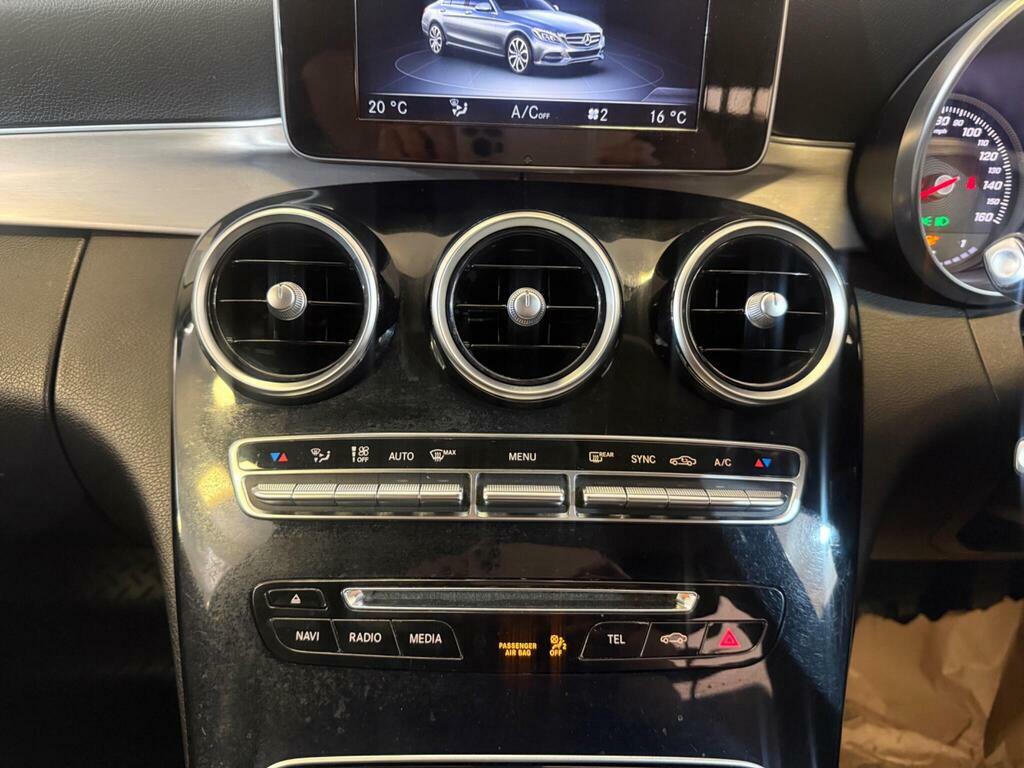 Mercedes-Benz C Class C250d Amg Line Black #16