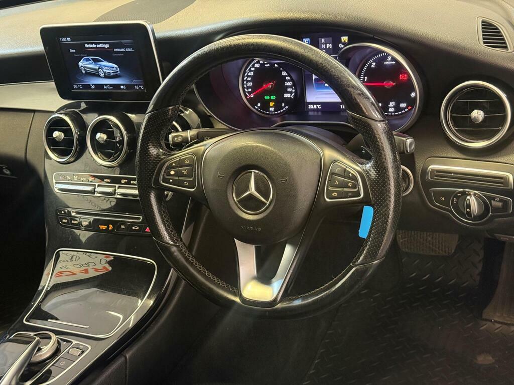 Mercedes-Benz C Class C250d Amg Line Black #19