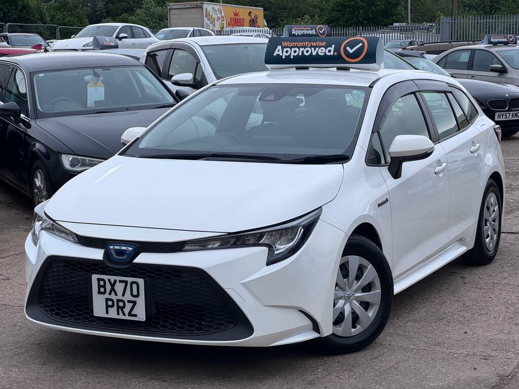 Toyota Corolla 1.8 Vvt-h Excel Touring Sports Cvt Euro 6 S S BX70PRZ White #2