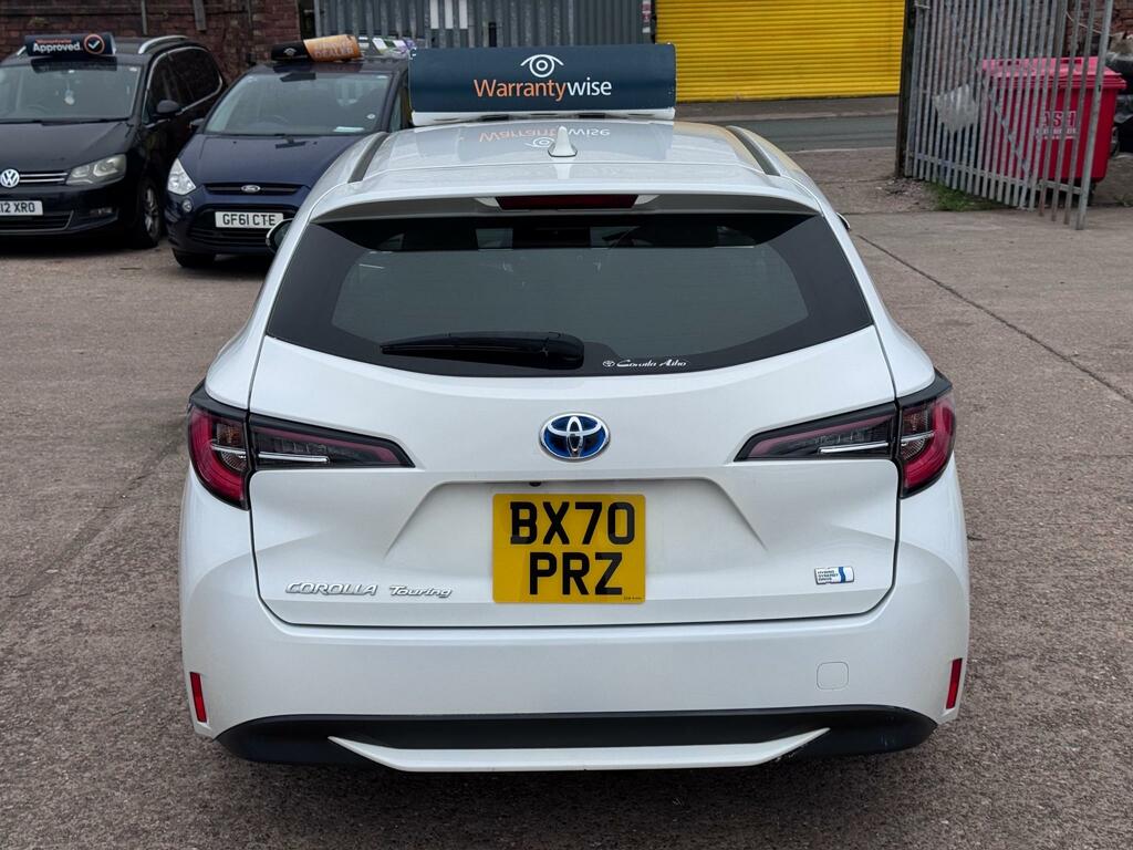Toyota Corolla 1.8 Vvt-h Excel Touring Sports Cvt Euro 6 S S BX70PRZ White #6