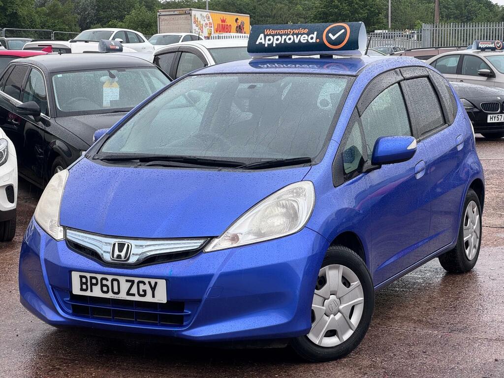 Honda Jazz Hybrid 1.3H Ima Hs-t Cvt Euro 5 Blue #2