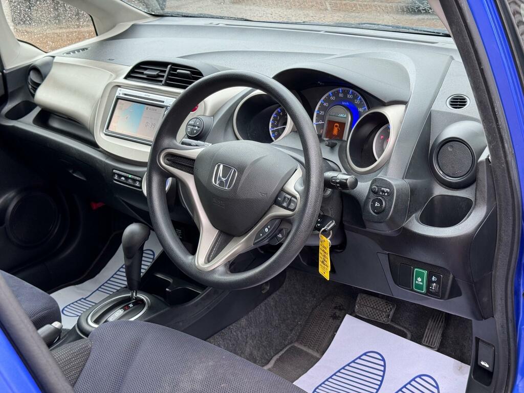 Honda Jazz Hybrid 1.3H Ima Hs-t Cvt Euro 5 Blue #4
